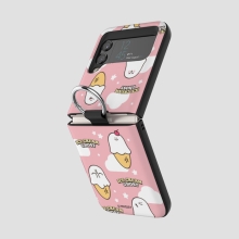 [TryCozy] 유령 아이스크림 갤럭시Z플립시리즈 고리형 카드도어범퍼케이스