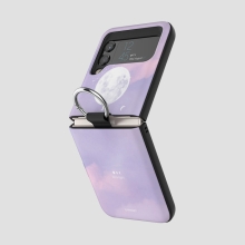 [TryCozy] 달토끼 갤럭시Z플립시리즈 고리형 카드도어범퍼케이스