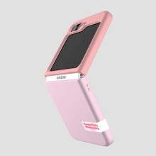 [TryCozy] 투톤 라벨 파스텔 갤럭시Z플립시리즈 3D곡면하드