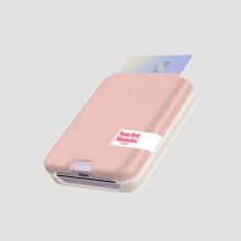 [TryCozy] 투톤 라벨 파스텔 갤럭시Z플립시리즈 카드 3D곡면하드케이스