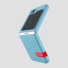 [TryCozy] 솔리드 라벨 프레쉬 갤럭시Z플립시리즈 3D곡면하드