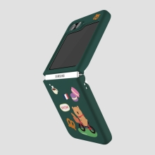 [TryCozy] 쿼카 여행 갤럭시Z플립시리즈 3D곡면하드