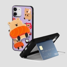 [TryCozy] 쿼카 여행 카드도어범퍼케이스+에폭시 스마트톡