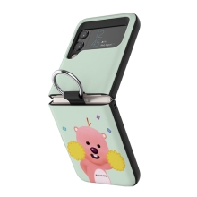 [ZANMANG LOOPY]잔망루피 큐티루피 갤럭시Z플립시리즈 고리형 카드도어범퍼케이스