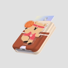 [TryCozy] 쿼카 운동회 아크릴 스마트톡 갤럭시Z플립시리즈 카드 3D곡면하드케이스