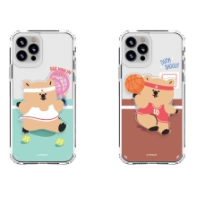 [TryCozy] 쿼카 운동회 아크릴 스마트톡 클리어 에어쿠션 젤하드케이스