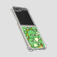 [TryCozy] 리틀티노 와글와글 갤럭시Z플립시리즈 투명범퍼케이스