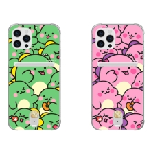 [TryCozy] 리틀티노 와글와글 클리어 에어쿠션 카드젤리케이스