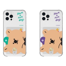 [TryCozy] 쿼카 모자 클리어 에어쿠션 카드젤리케이스