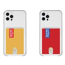 [TryCozy] 솔리드 라벨 다크 클리어 에어쿠션 카드젤리케이스