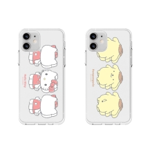 [Sanrio]산리오 캐릭터즈 쓰리블럭 투명젤리케이스