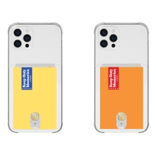 [TryCozy] 솔리드 라벨 프레쉬 클리어 에어쿠션 카드젤리케이스