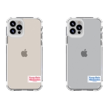 [TryCozy] 솔리드 라벨 뮤트 클리어 에어쿠션 젤하드케이스