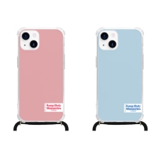 [TryCozy] 솔리드 라벨 뮤트 폰스트랩 방탄 젤하드케이스