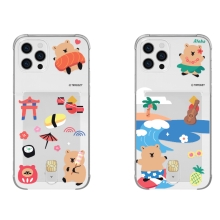 [TryCozy] 쿼카 여행 클리어 에어쿠션 카드젤리케이스