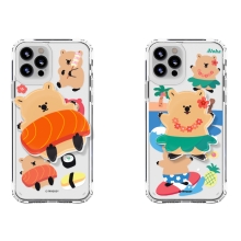 [TryCozy] 쿼카 여행 에폭시톡 클리어 에어쿠션 젤하드케이스