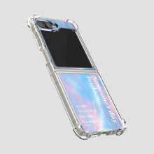 [TryCozy] 베케이션 무드 포토 갤럭시Z플립시리즈 투명범퍼케이스