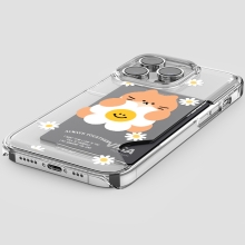 [TryCozy] 동물 데이지 카드투명하드케이스