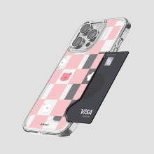 [TryCozy] 스윗베어 패턴 카드투명하드케이스