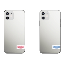 [TryCozy] 솔리드 라벨 미러범퍼케이스