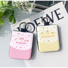 [Sanrio]산리오 캐릭터즈 퍼니마루 Z플립 고리형 카드도어범퍼케이스