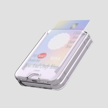 [TryCozy] 저스트 갤럭시Z플립시리즈 클리어 카드 하드케이스