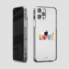 [TryCozy] 말랑말랑 키치 레터링 투명젤리케이스