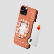 [TryCozy] 저스트 체크 웨이브 미러 스마트톡 카드 3D곡면하드케이스