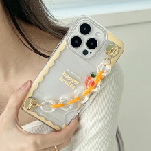 [TryCozy] 해피프룻 웨이브 체인 카드투명하드케이스