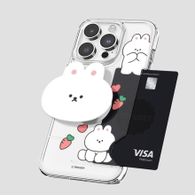 [TryCozy] 바니 푸드 에폭시톡 카드투명하드케이스