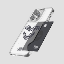 [TryCozy] 러브러브 레터링 카드투명하드케이스