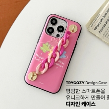 [TryCozy] 구미베어 체인 카드도어범퍼케이스