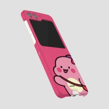 [TryCozy] 리틀티노 커플 갤럭시Z플립시리즈 카드 3D곡면하드케이스