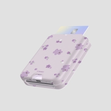 [TryCozy] 플라워 구미베어 갤럭시Z플립시리즈 카드 3D곡면하드케이스