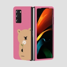 [TryCozy] 쿼카 플라워 갤럭시Z폴드시리즈 하드케이스