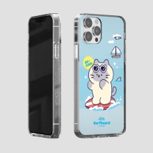 [TryCozy] 애니멀 썸머비치 투명젤리케이스