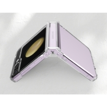 [TryCozy] 갤럭시Z플립시리즈 힌지보호 투명하드케이스 기본사출