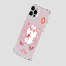 [TryCozy] 애니멀 썸머비치 클리어 에어쿠션 젤하드케이스