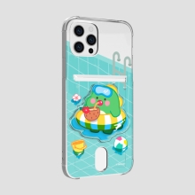 [TryCozy] 리틀티노 풀파티 아크릴 스마트톡 클리어 에어쿠션 카드젤리케이스