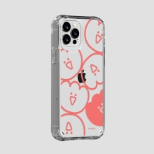 [TryCozy] 말랑말랑 드로잉 패턴 클리어 에어쿠션 젤하드케이스