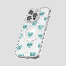 [TryCozy] 하트 레시피 클리어 렌즈가드 마그네틱 젤하드 케이스