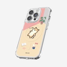 [Silver Bell]실버벨 귀염뽀짝 나들이시바 클리어 렌즈가드 마그네틱 젤하드 케이스