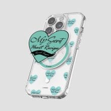 [TryCozy] 하트 레시피 클리어 렌즈가드 마그네틱 젤하드 케이스+투명 마그네틱 톡