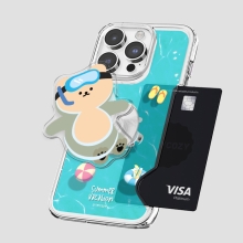 [TryCozy] 썸머 베케이션 아크릴 스마트톡 카드투명하드케이스