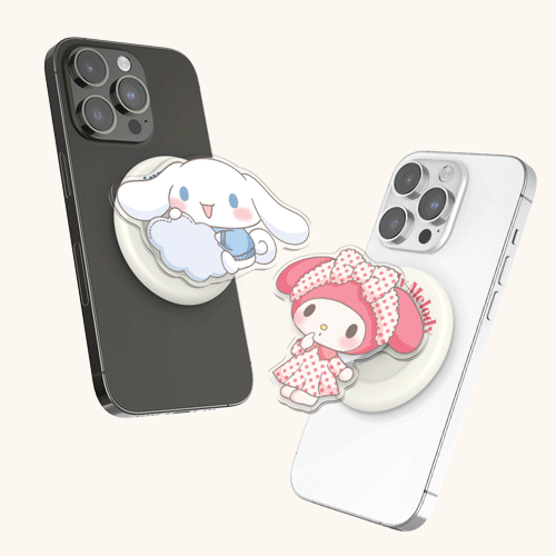 [Sanrio]산리오 캐릭터즈 룸투어 마그네틱 아크릴 스마트톡 단품(맥세이프 호환)