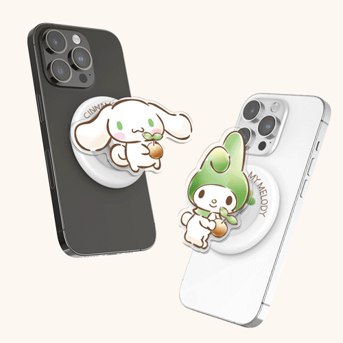 [Sanrio]산리오 캐릭터즈 내츄럴 마그네틱 아크릴 스마트톡 단품(맥세이프 호환)