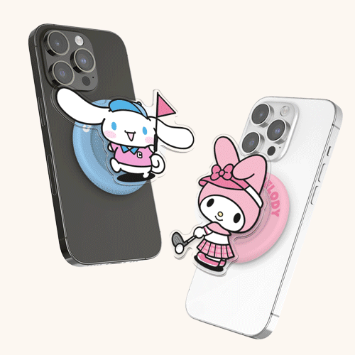 [Sanrio]산리오 캐릭터즈 골프 마그네틱 아크릴 스마트톡 단품(맥세이프 호환)