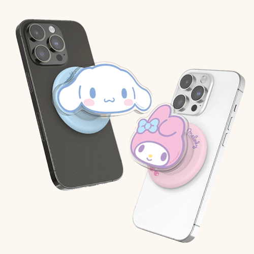 [Sanrio]산리오 캐릭터즈 큐티 마그네틱 아크릴 스마트톡 단품(맥세이프 호환)