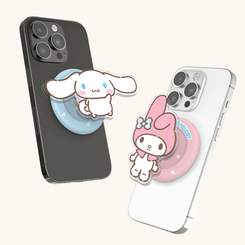 [Sanrio]산리오 캐릭터즈 어텐션 마그네틱 아크릴 스마트톡 단품(맥세이프 호환)