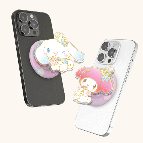 [Sanrio]산리오 캐릭터즈 간식 마그네틱 아크릴 스마트톡 단품(맥세이프 호환)